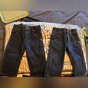 Toddler boys wrangler jeans